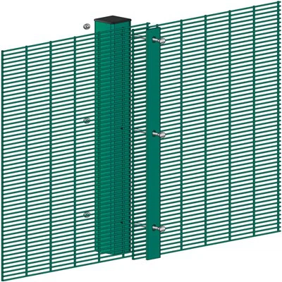 Galvanize 358 Sekirite Fencing System